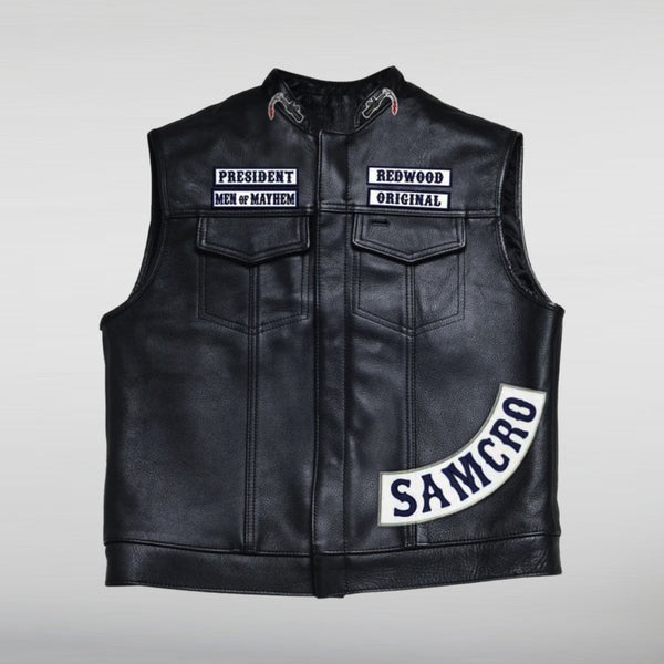 Charlie Hunnam Sons of Anarchy Leather vest