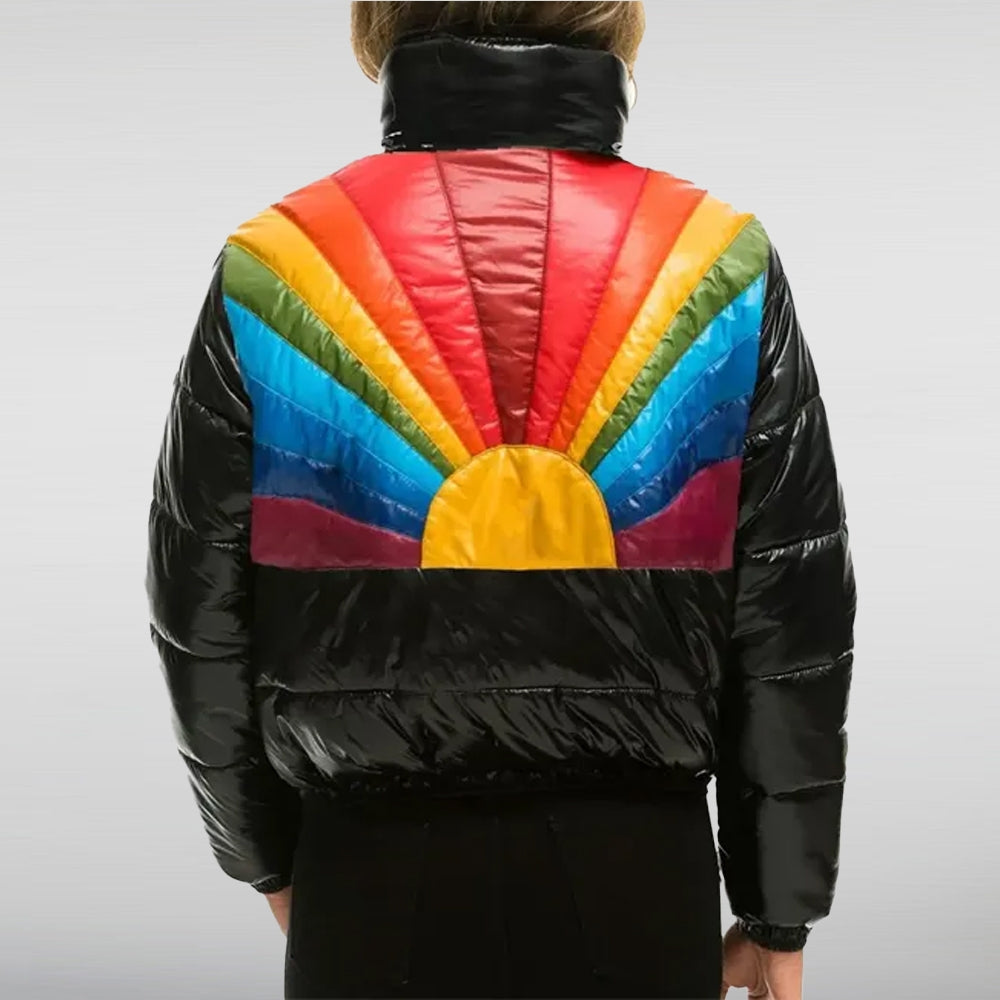 Sunburst Apres Glossy Rainbow Sunburst Jacket
