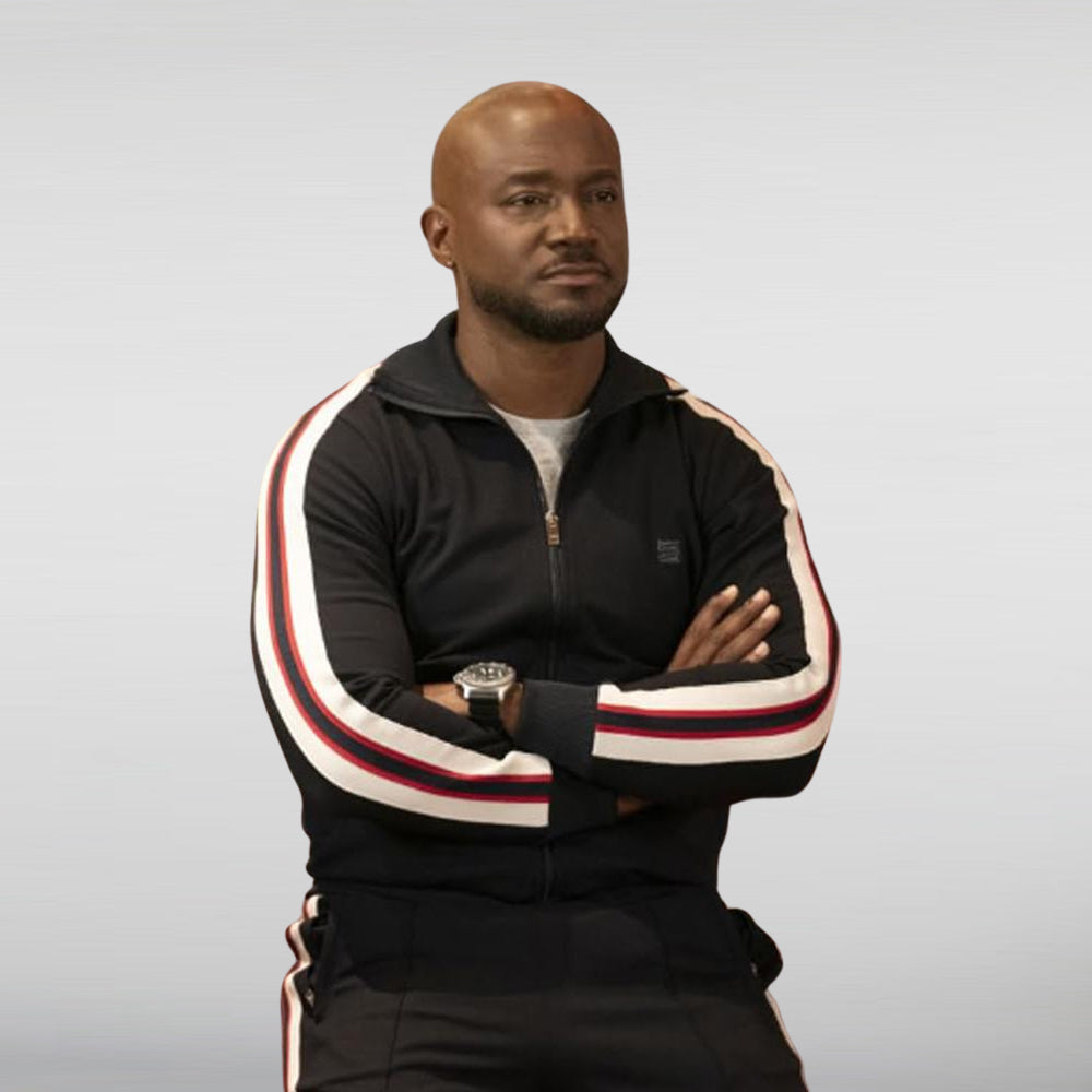 Taye Diggs All American Cast Black Track Jacket