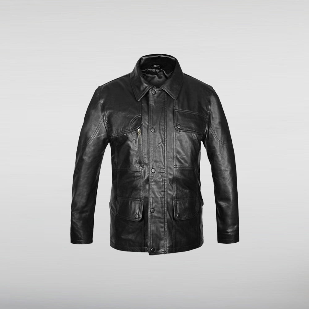 Arnold Schwarzenegger Terminator Leather Jacket