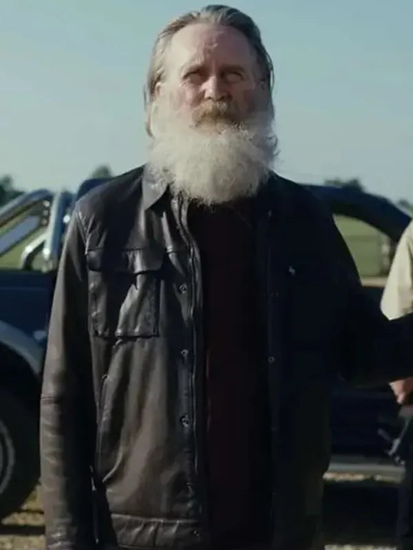 Quigley Black Leather Jacket