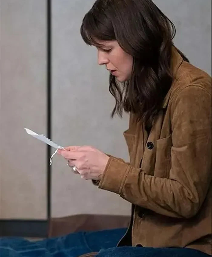 Melissa Benoist Brown Jacket