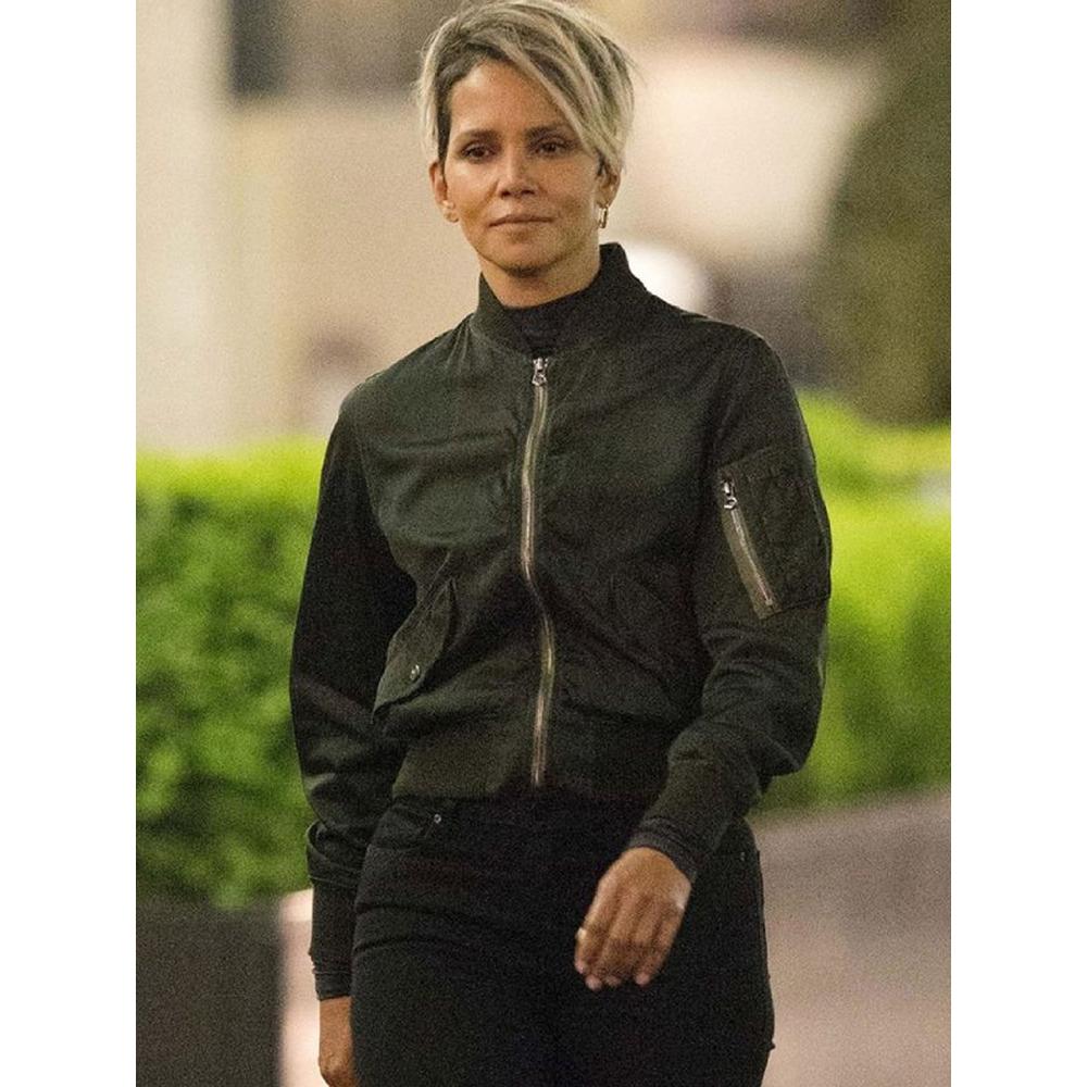 Halle Berry Bomber Jacket
