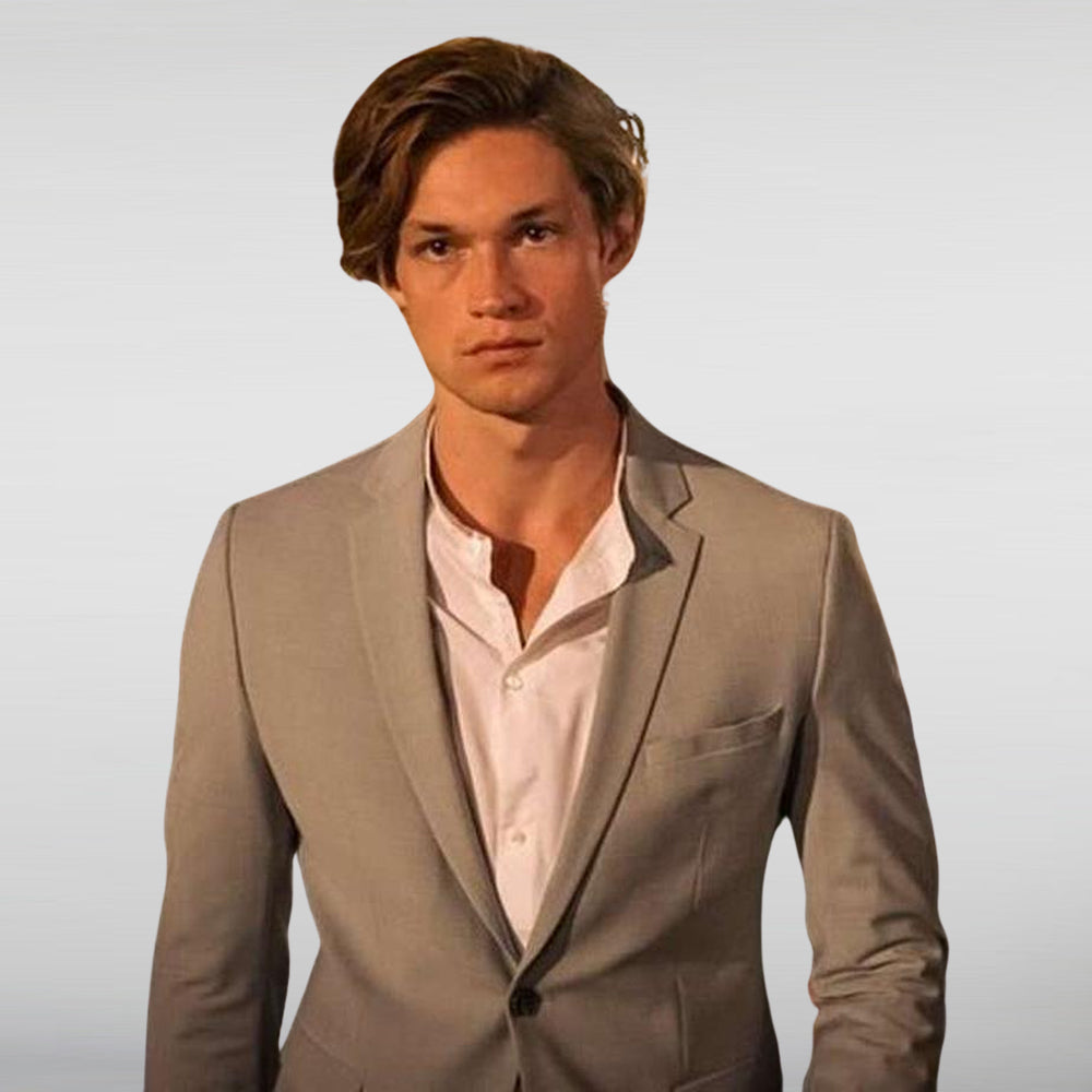 The World Between Us James Beaufort Grey Blazer