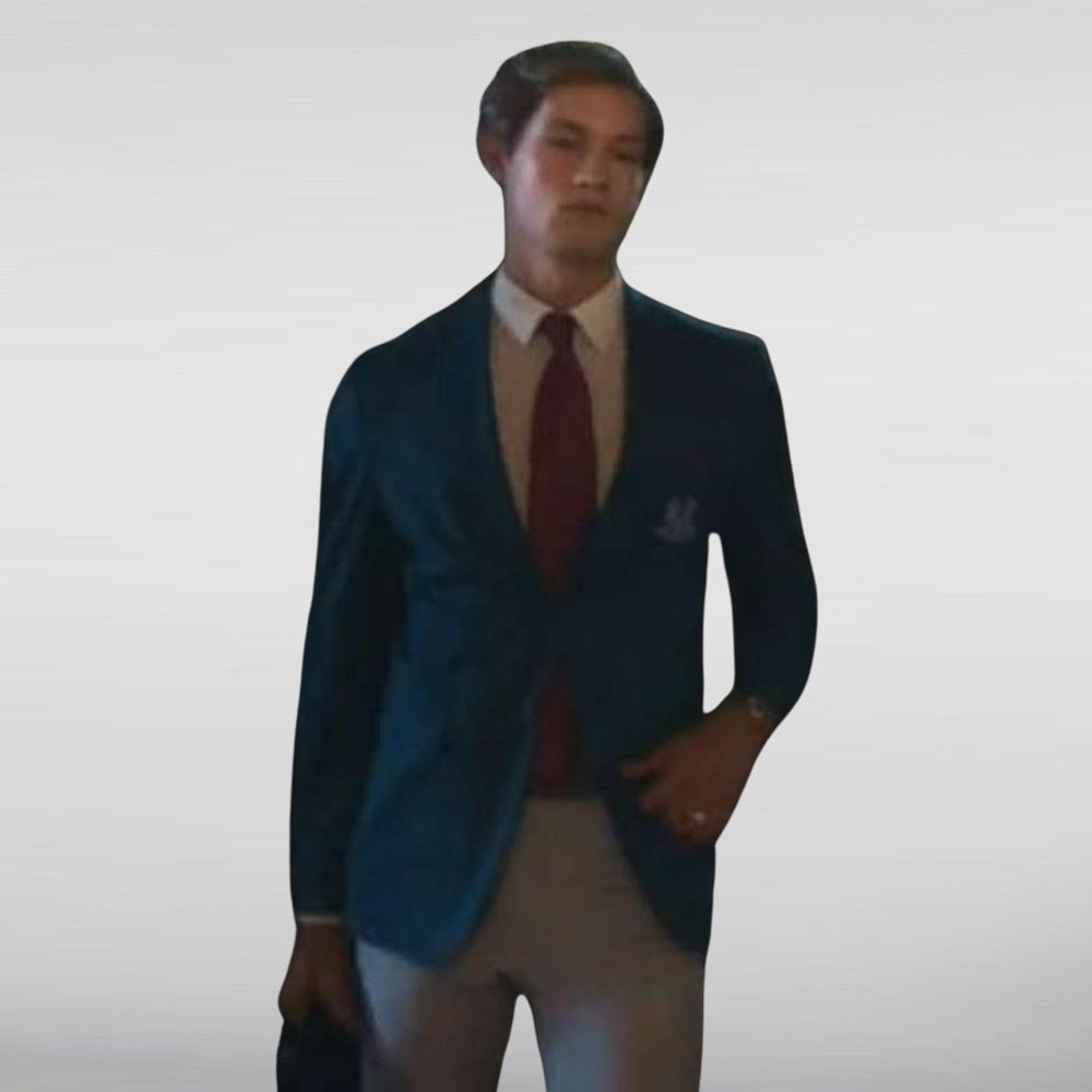 The World Between Us Maxton Hall Blue Blazer