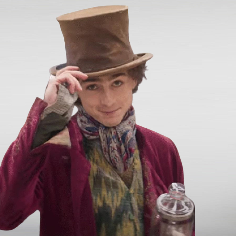 Timothee Chalamet 2023 Movie Velvet Trench Coat