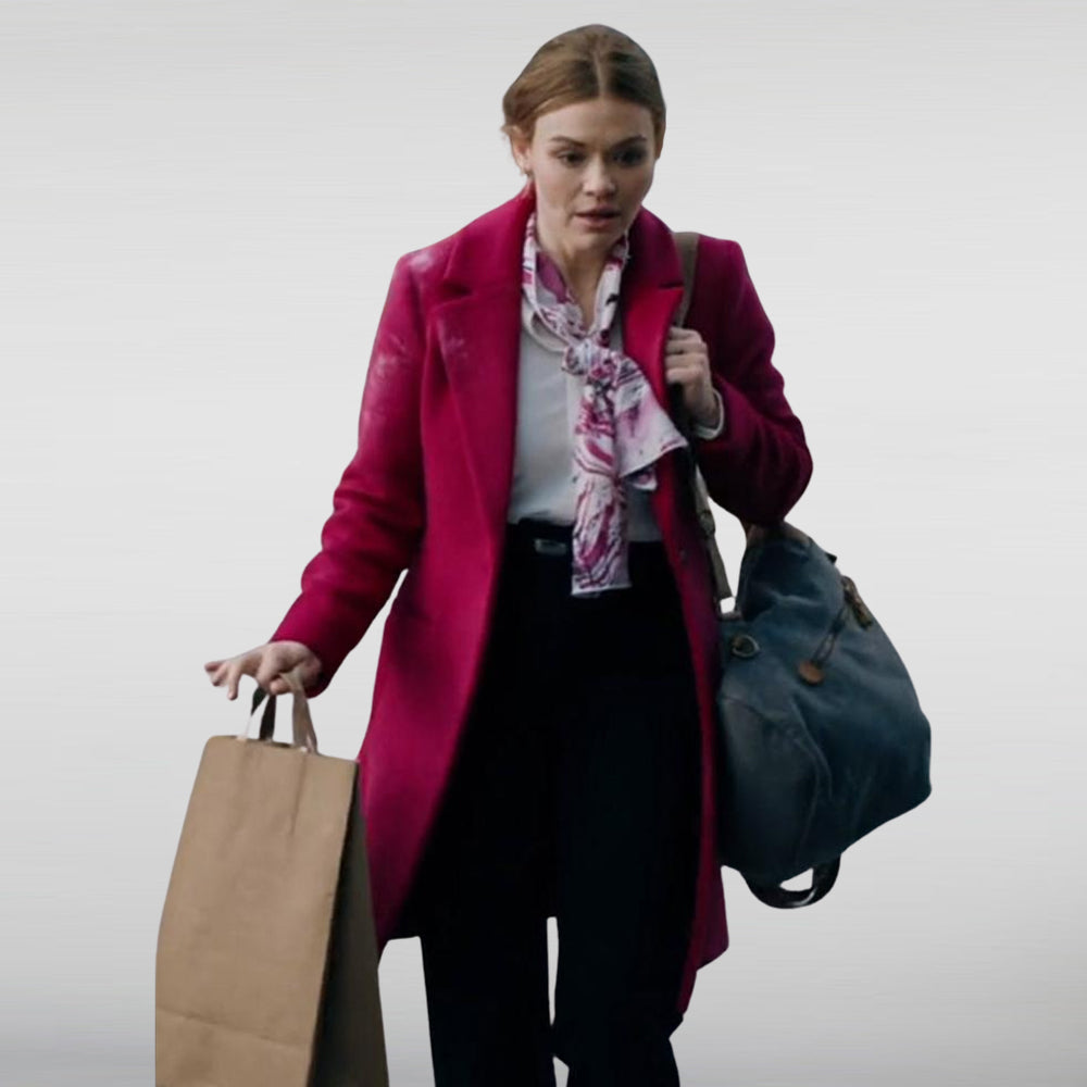 Tipline Mysteries Holland Roden Red Trench Coat