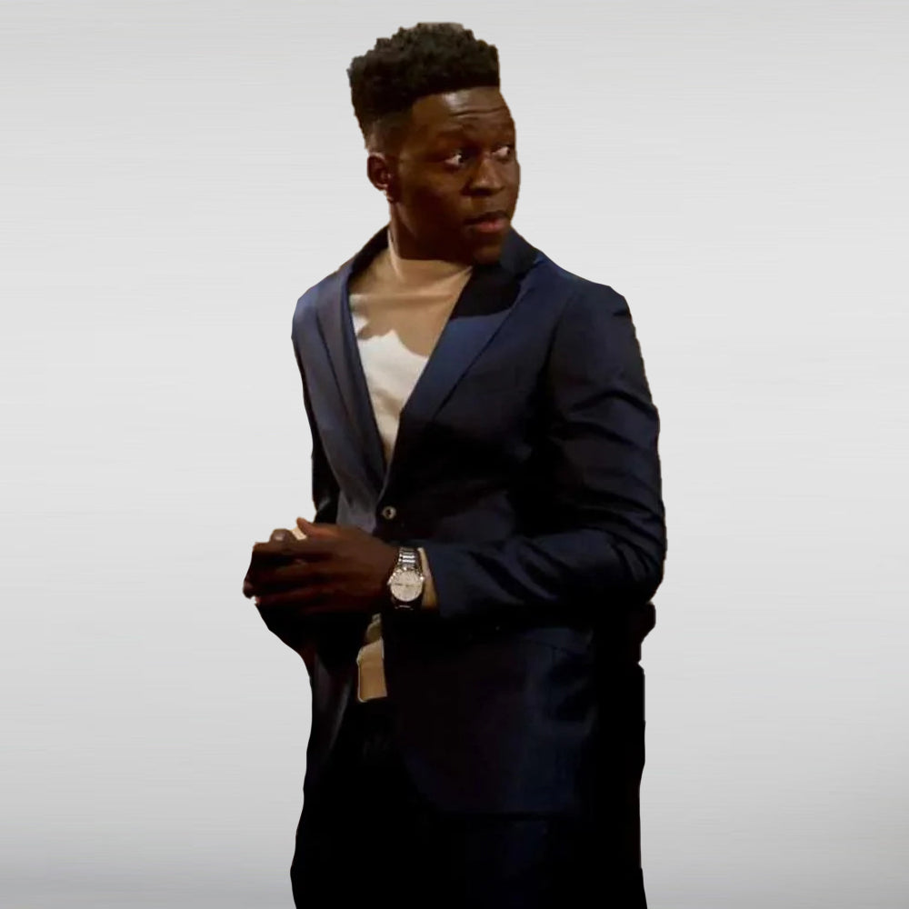 Toheeb Jimoh Ted Lasso Blue Blazer Jacket
