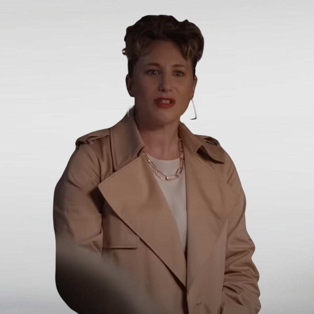 Upload Tv Series Kristine Cofsky Beige Coat
