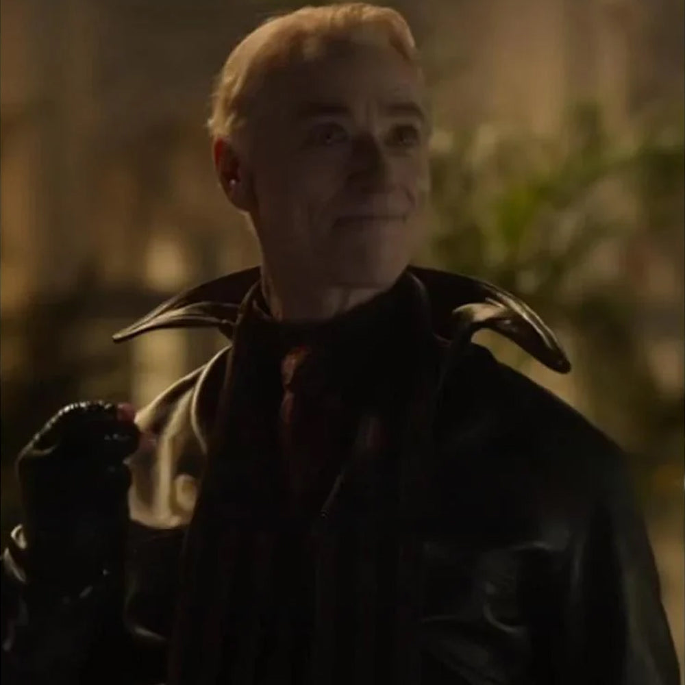 The Vampire Daniel Molloy Leather Coat