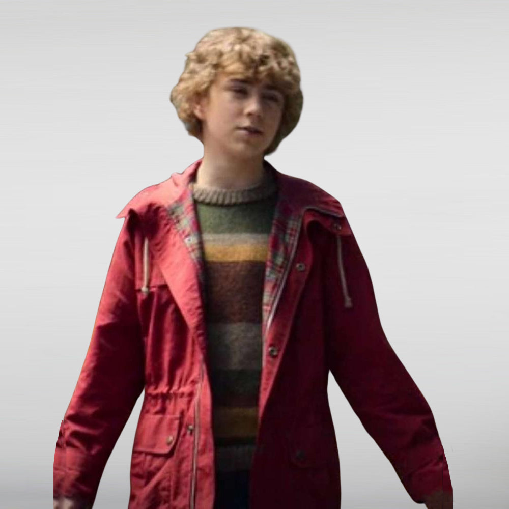 Olympians Red Hooded Jacket