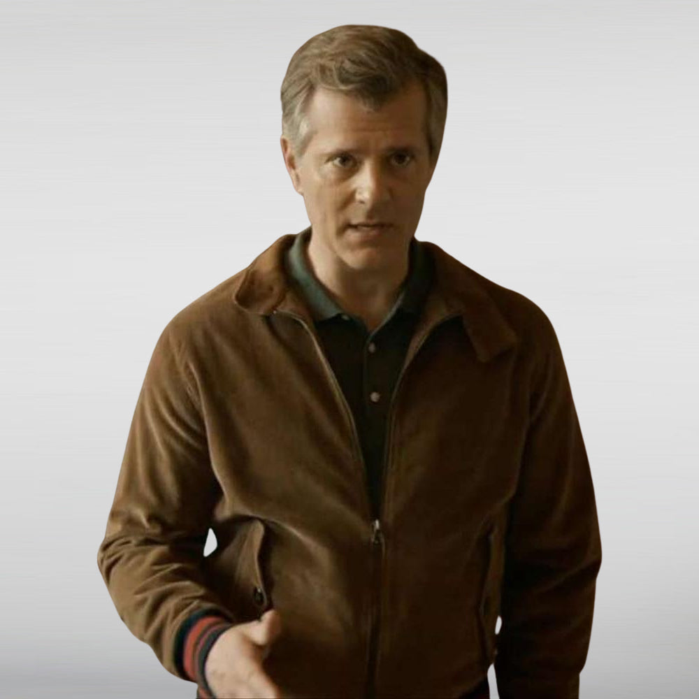 Will Trent S01 David Merrick Brown Jacket