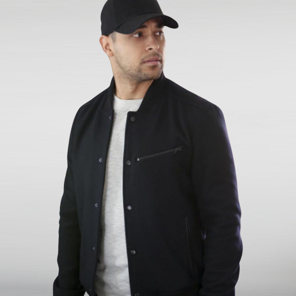 Wilmer Valderrama Black Jacket