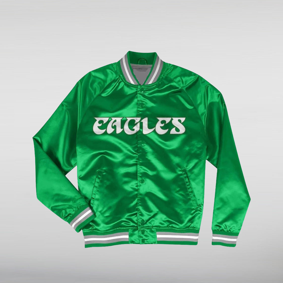 Eagles Kelly Green Windbreaker