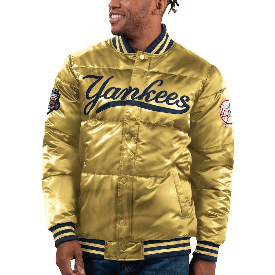 Yankees Bomber Satin Jacket