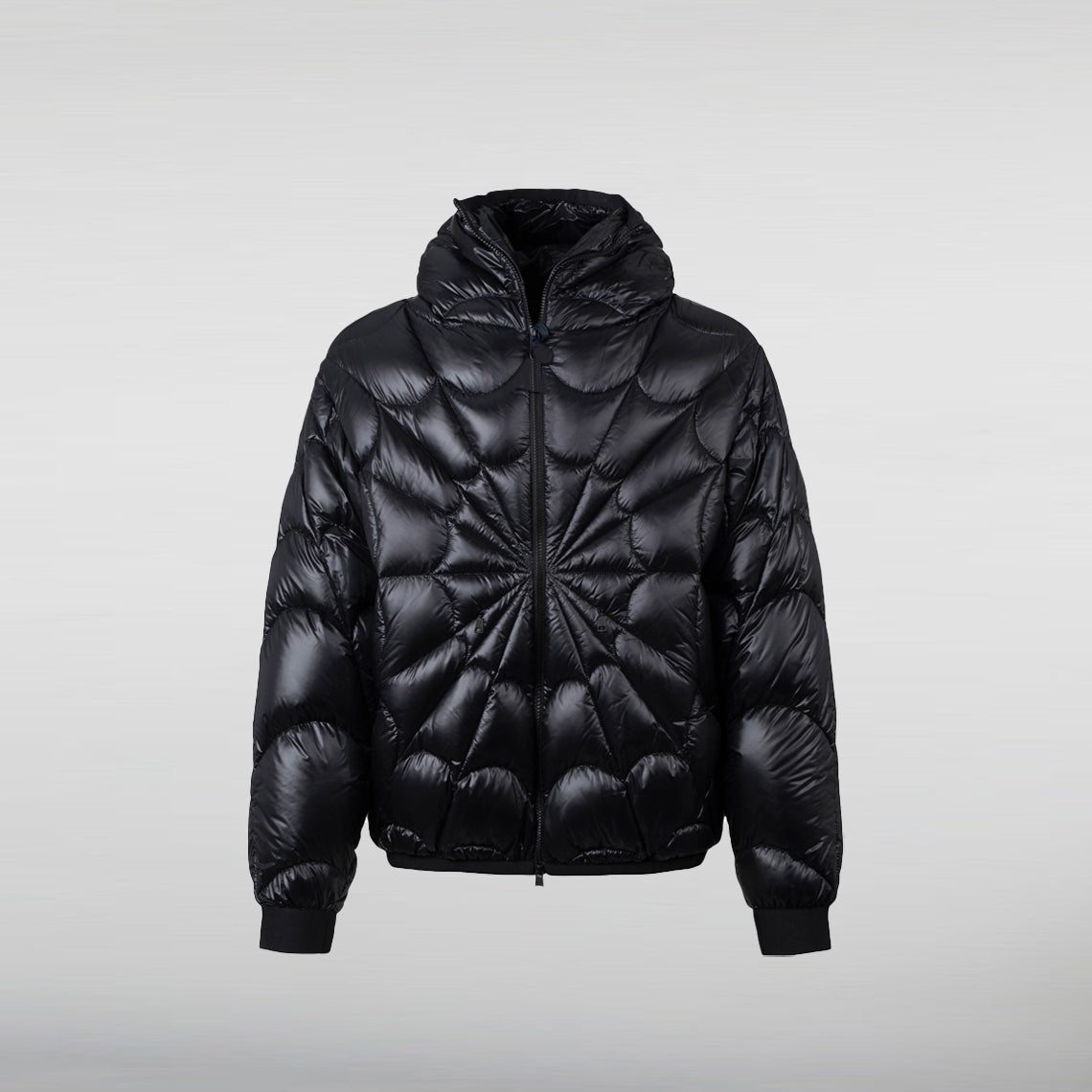 Spiderman X Moncler Black Puffer Jacket