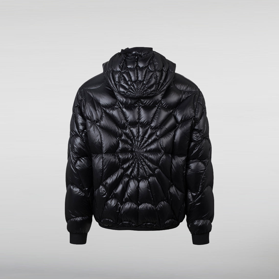 Spiderman X Moncler Black Puffer Jacket
