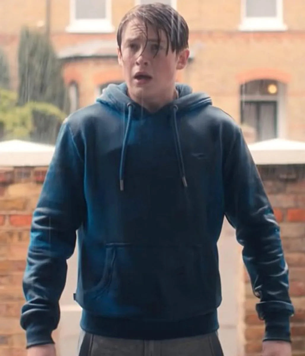 Kit Connor Nick Nelson Blue Hoodie