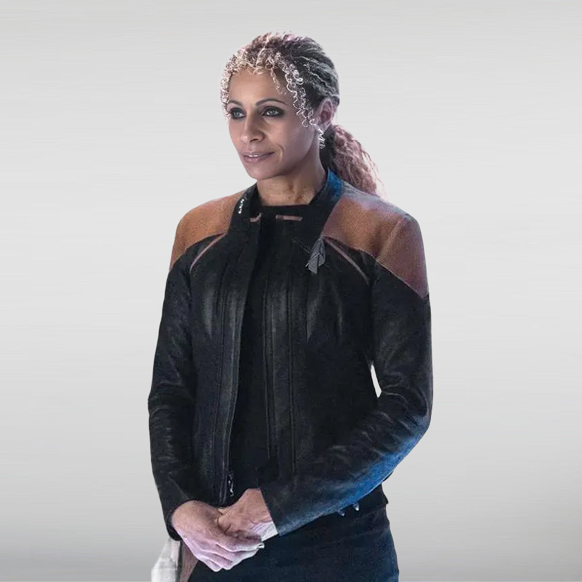 Raffi Musiker Picard Star Trek Season 3 Real Leather Jacket