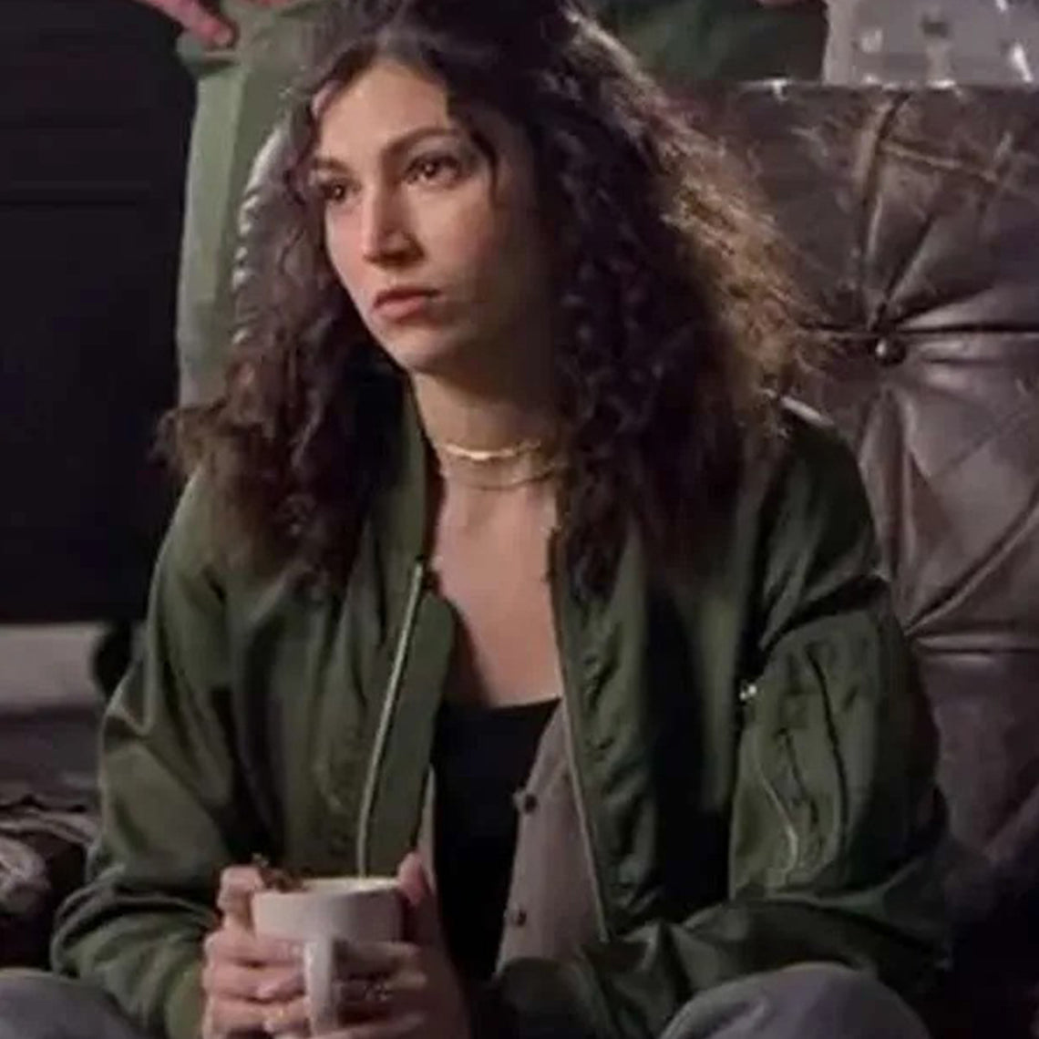 Ursula Corbero Leather Bomber Jacket