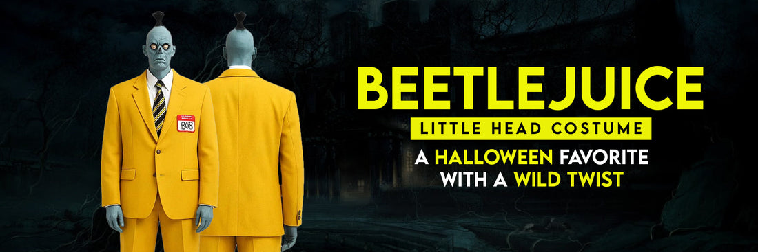 Beetlejuice Little Head Costume