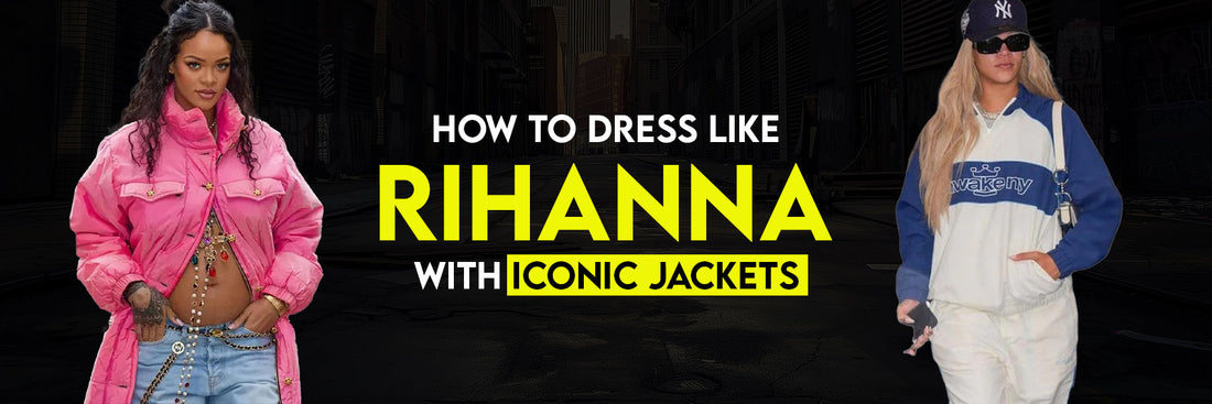 Rihanna with Iconic Jackets