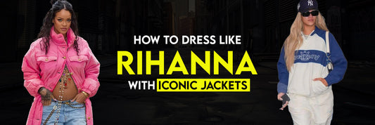Rihanna with Iconic Jackets