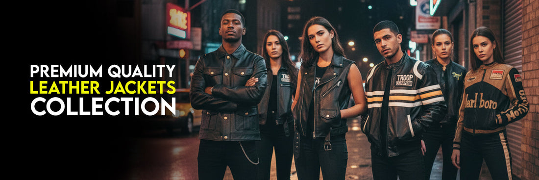 Premium Quality Leather Jackets Collection