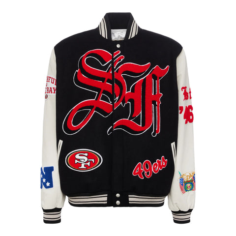 Jeff Hamilton 49ers Varsity Jacket 