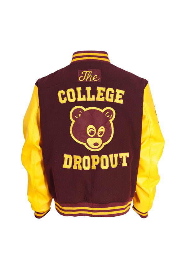 Kanye West College Dropout Varsity Jacket