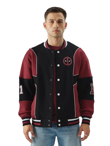 Wade Wilson Deadpool Varsity Jacket