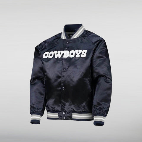 Dallas Cowboys Raglan Full-Snap Jacket