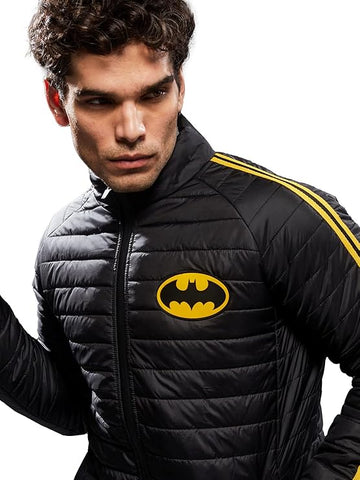 Batman Logo Black Puffer Jacket