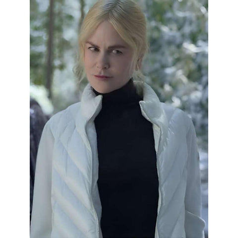 A Family Affair Brooke Harwood White Puffer Jacket