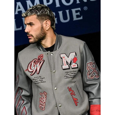 Ac Milan Letterman Jacket