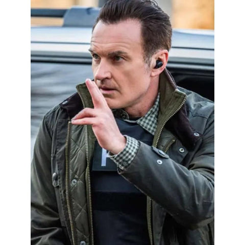 Julian Mcmahon Fbi Most Wanted Black Jacket