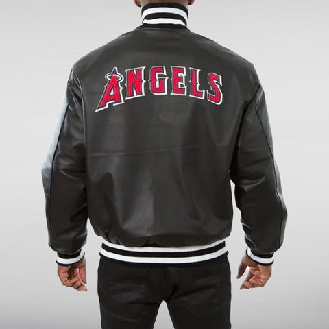 Angels Baseball Leather Jacket