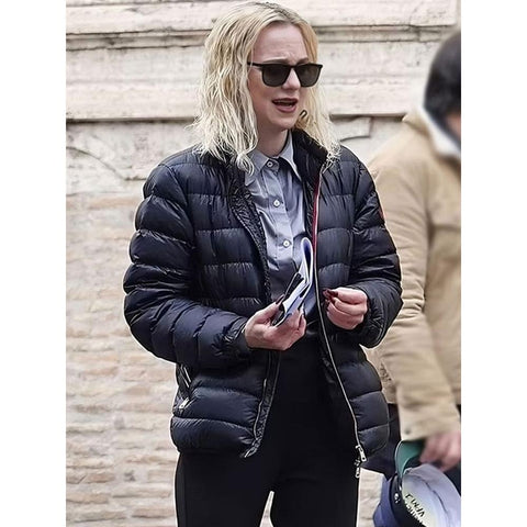 Nancy My Spy The Eternal City Black Puffer Jacket