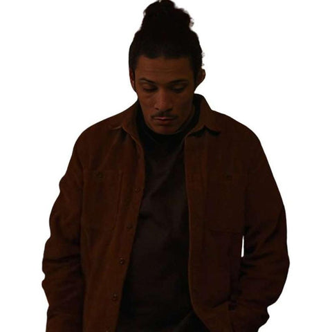 Hatik Anthracite Jaro Gatsi Brown Jacket