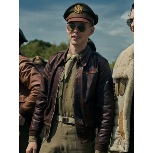 Maj Gale Buck Cleven Leather Jacket