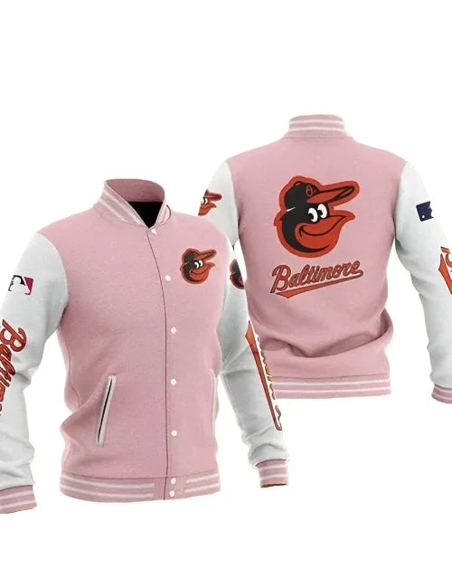 Baltimore Orioles Pink Jacket