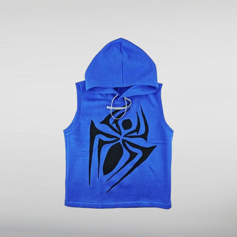 Scarlet Spiderman Blue and Black Vest