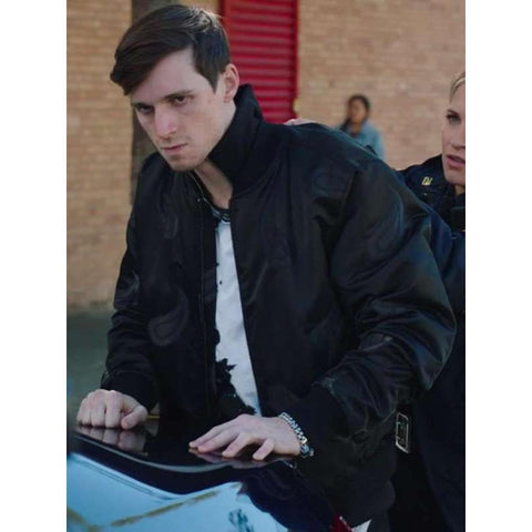 Blue Bloods Bryan Fitzgerald Black Bomber Jacket