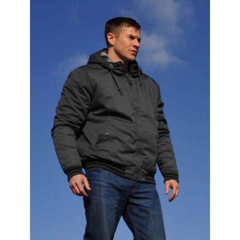 Chad Michael Collins Grey Hooded Jacket