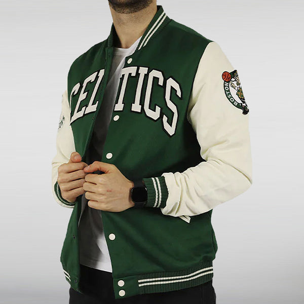 Boston Celtics Green Varsity Jacket