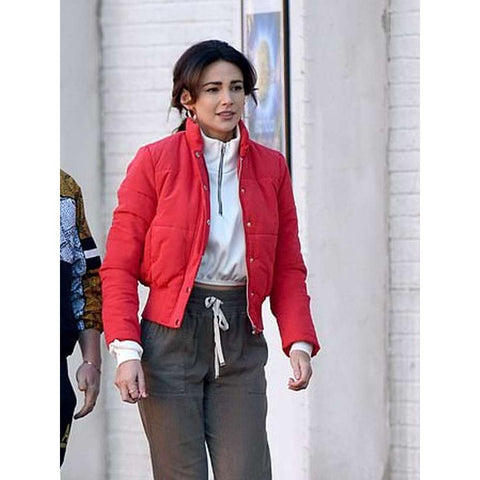 Brassic S03 Michelle Keegan Red Jacket