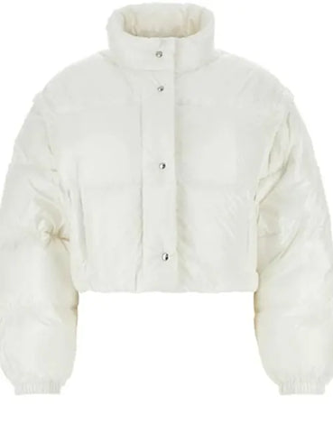 Brittany Mahomes White Puffer Jacket