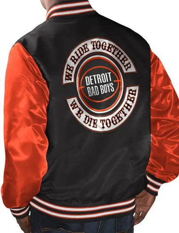 Detroit Bad Boys Varsity Jacket