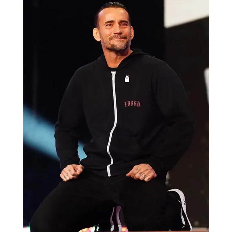 Cm Punk Dog Larry Hoodie