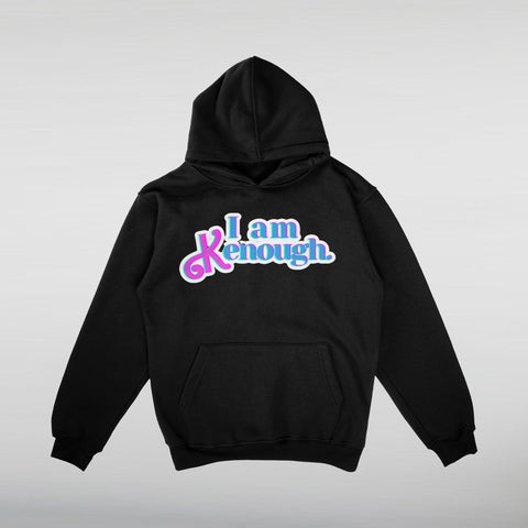 Barbie I am Kenough black Hoodie